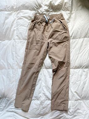 Crew Cuts Boys Casual Drawstring Pants in Light Brown